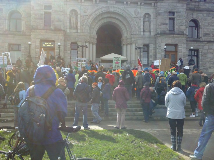 Environmental Rally at the Legislature 