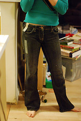 This involved buying multiple pairs of jeans online..Malingering